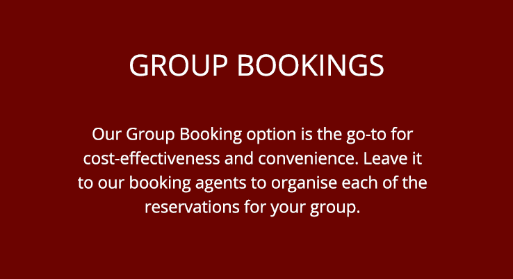 Groups, Extended & Long Stay Bookings